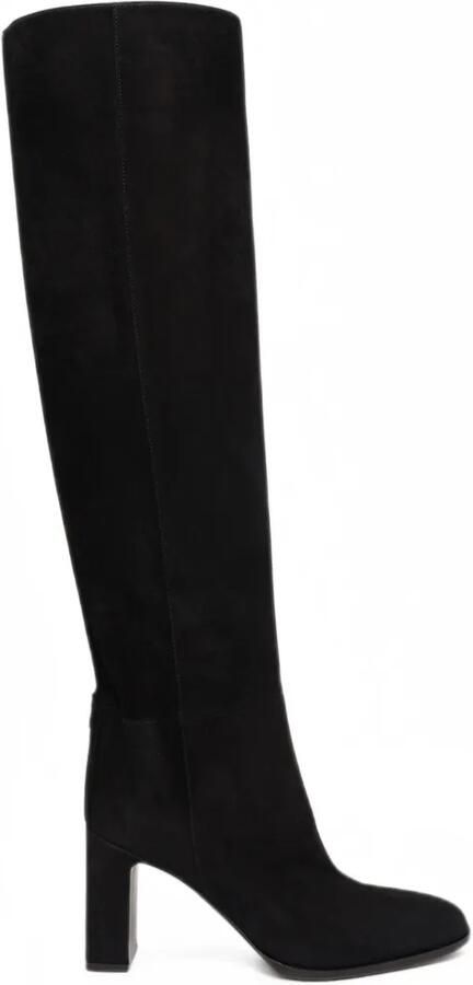 Jimmy Choo suede over-the-knee boots Zwart