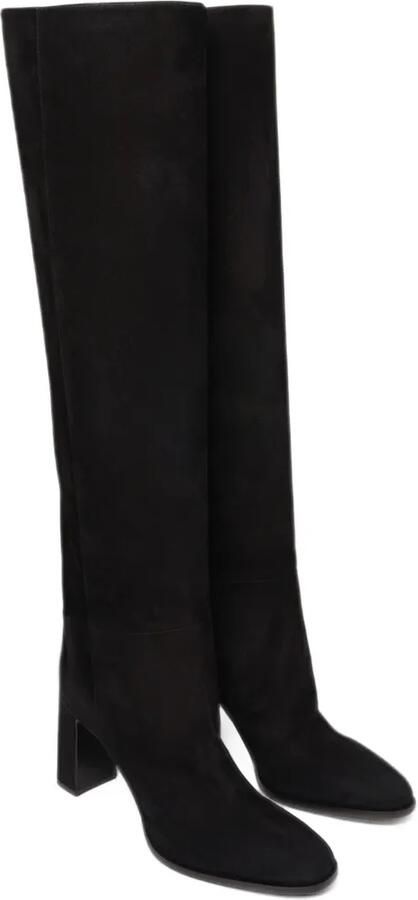 Jimmy Choo suede over-the-knee boots Zwart - Foto 3