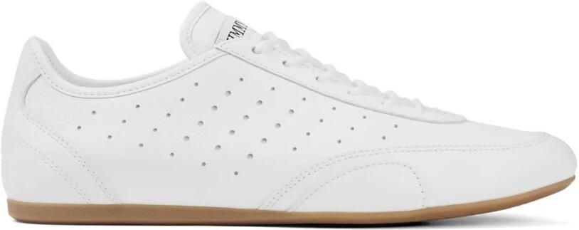 Jimmy Choo Sunny F leren low-top sneakers Wit
