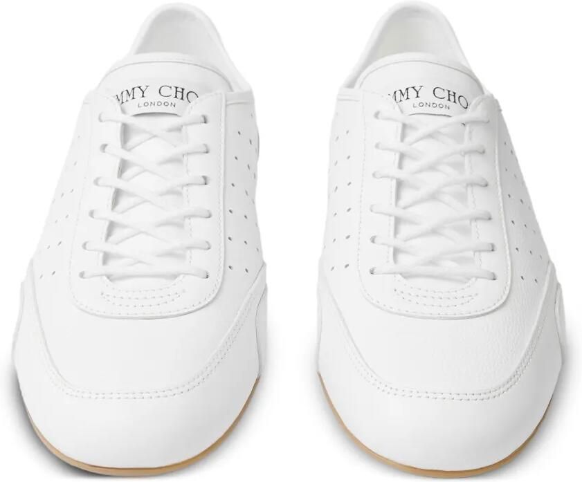 Jimmy Choo Sunny F leren low-top sneakers Wit - Foto 3
