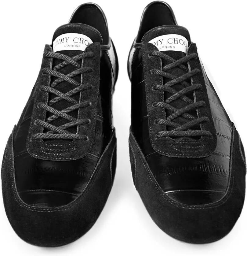 Jimmy Choo Sunny leren sneakers met vlakken Zwart - Foto 2