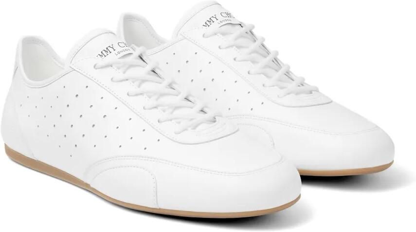 Jimmy Choo Sunny M leren low-top sneakers Wit - Foto 3