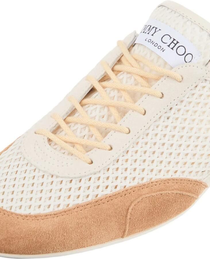 Jimmy Choo Sunny sneakers met mesh vlak Wit - Foto 2