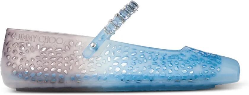 Jimmy Choo The Jelly ballerina's Blauw