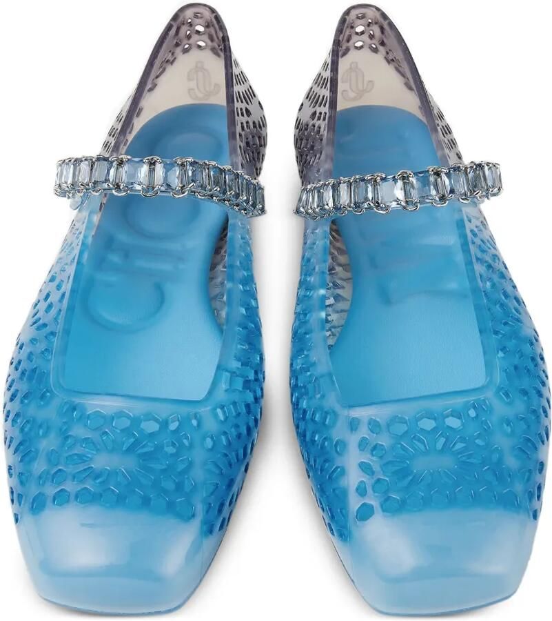 Jimmy Choo The Jelly ballerina's Blauw - Foto 2