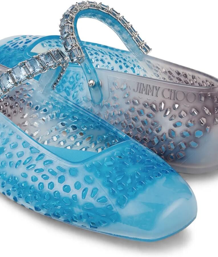 Jimmy Choo The Jelly ballerina's Blauw - Foto 3