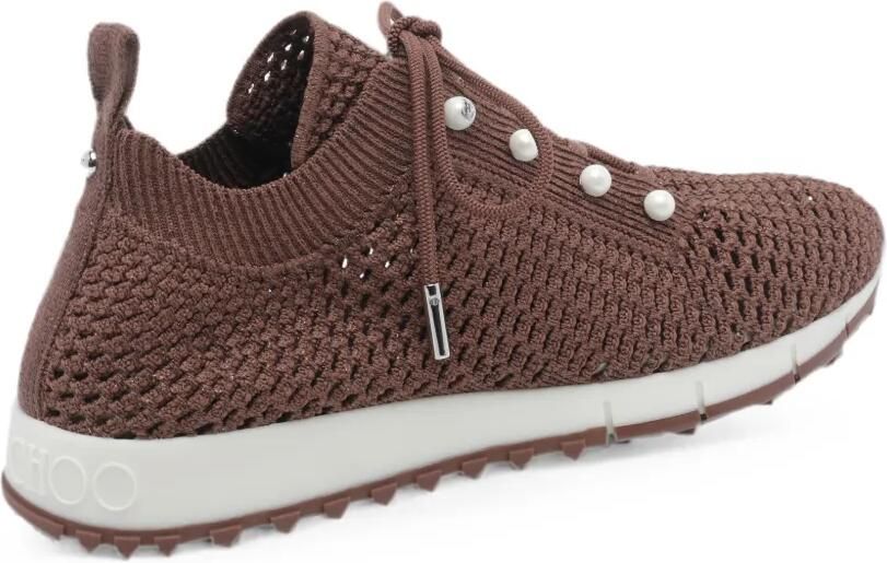 Jimmy Choo Veles sneakers verfraaid met parel Bruin - Foto 3