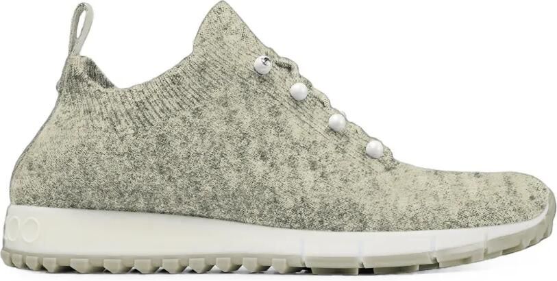Jimmy Choo Veles sneakers verfraaid met parel Grijs