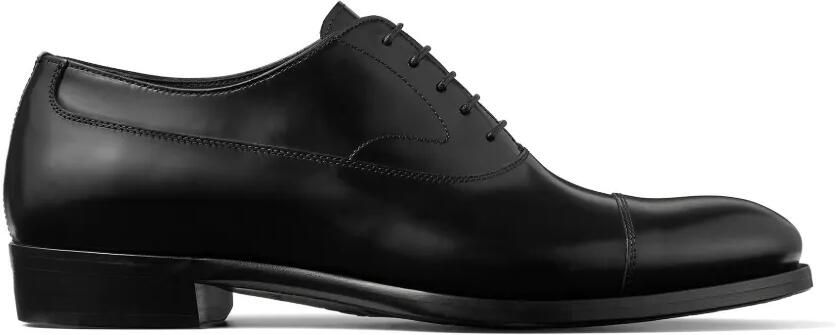 Jimmy Choo Vine kalfsleren derby veterschoenen Zwart