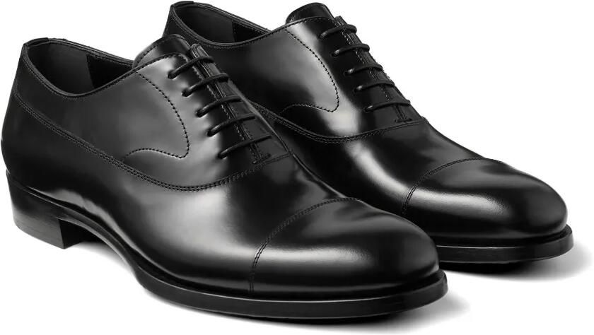Jimmy Choo Vine kalfsleren derby veterschoenen Zwart - Foto 3