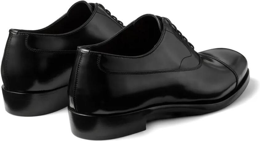 Jimmy Choo Vine kalfsleren derby veterschoenen Zwart - Foto 4