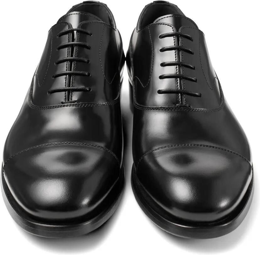 Jimmy Choo Vine kalfsleren derby veterschoenen Zwart - Foto 2