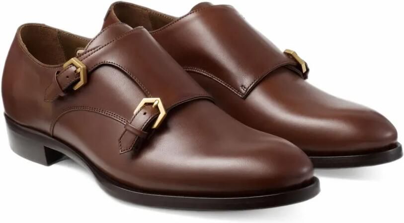 Jimmy Choo Vine monkstrap shoes Bruin - Foto 2