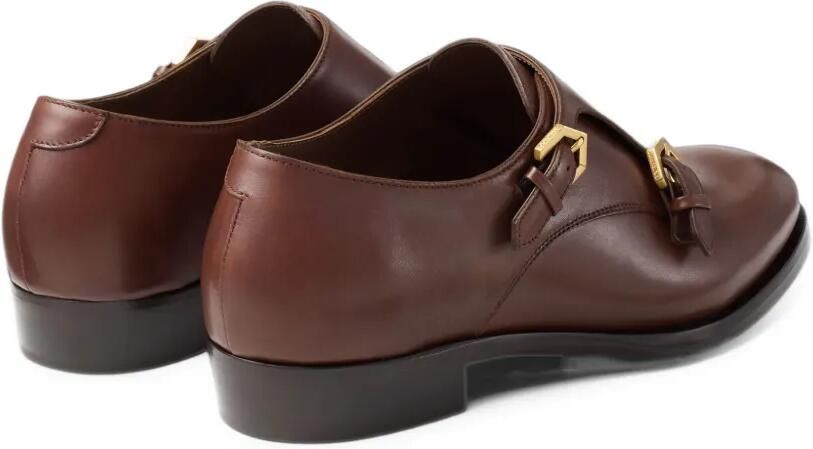 Jimmy Choo Vine monkstrap shoes Bruin - Foto 4