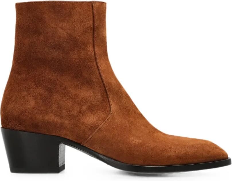 Jimmy Choo Wilder enkellaarzen Bruin