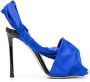 Jimmy Choo Leren sandalen Blauw - Thumbnail 1