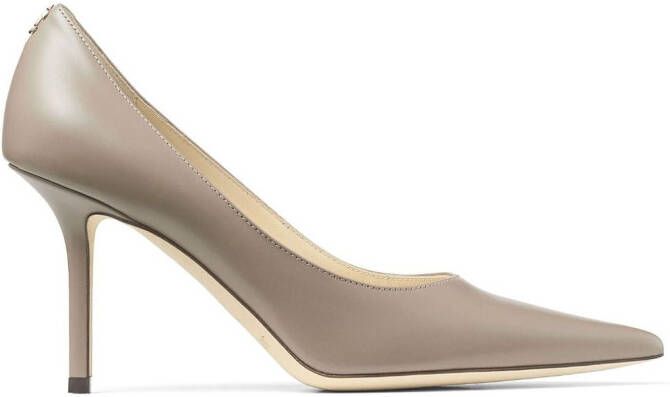 Jimmy Choo Love pumps met puntige neus Beige