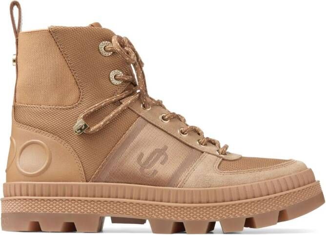 Jimmy Choo Normandy veterlaarzen Beige