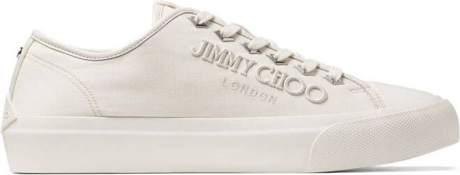 Jimmy Choo Palma M sneakers met borduurwerk Beige