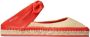 Jimmy Choo Reka geweven espadrilles Rood - Thumbnail 1