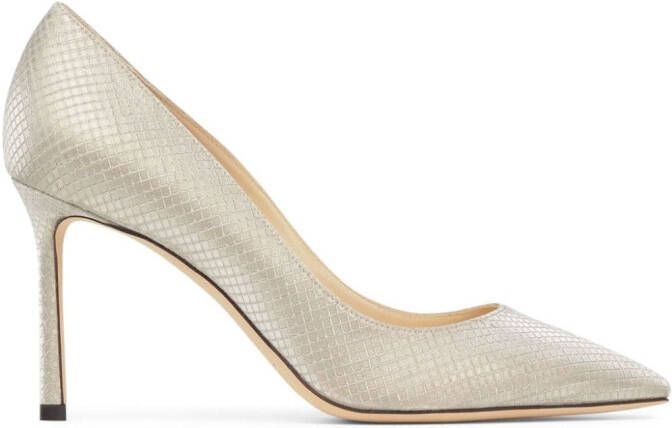 Jimmy Choo Romy leren pumps Beige