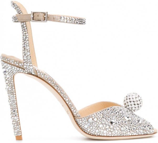 Jimmy Choo Sacora sandalen Zilver