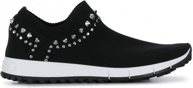 Jimmy Choo Verona sneakers verfraaid met kristal Zwart
