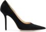 Jimmy Choo zwarte love 100 pumps - Thumbnail 1