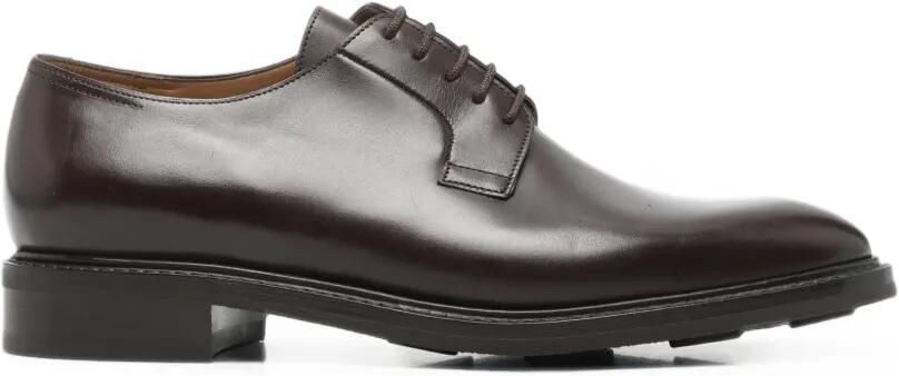 John Lobb Leren Derby schoenen Bruin