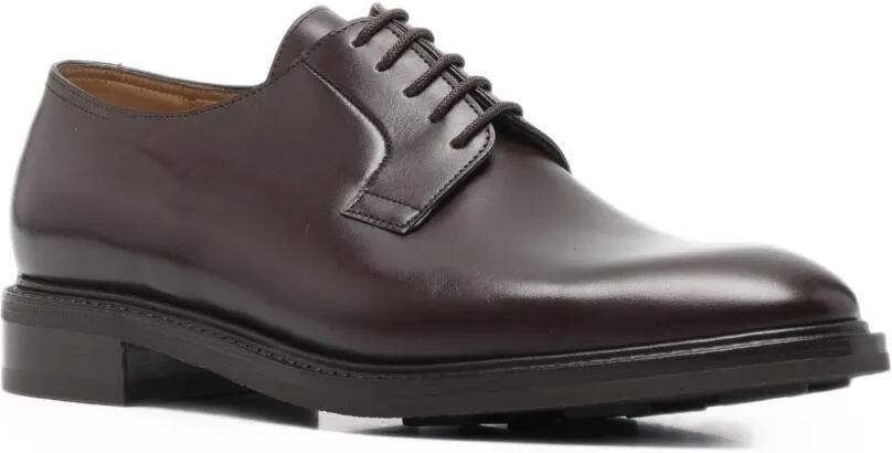 John Lobb Leren Derby schoenen Bruin - Foto 2