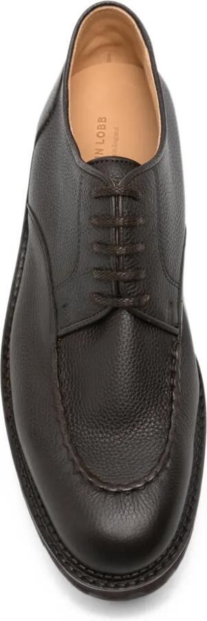 John Lobb Land leren derby schoenen Bruin - Foto 2