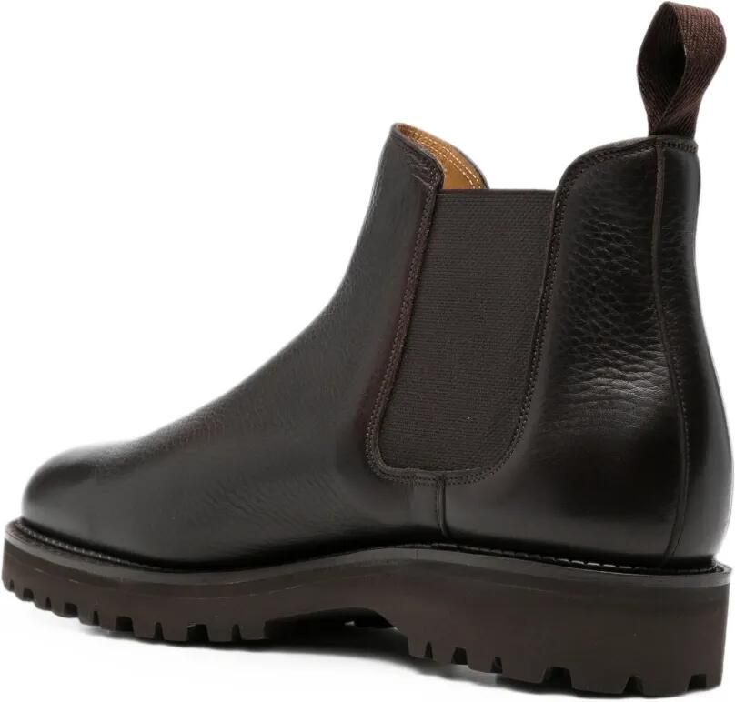 John Lobb Lawry leren Chelsea-laarzen Bruin - Foto 2