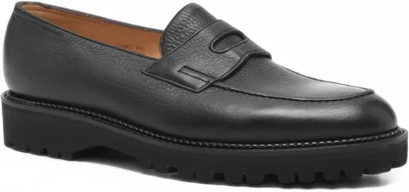 John Lobb Lopez leather loafers Zwart - Foto 3