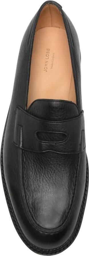 John Lobb Lopez leather loafers Zwart - Foto 4