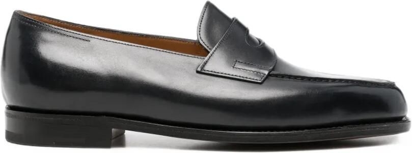 John Lobb Lopez leren loafers Blauw