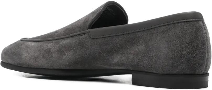 John Lobb Platte leren schoenen Grijs - Foto 3