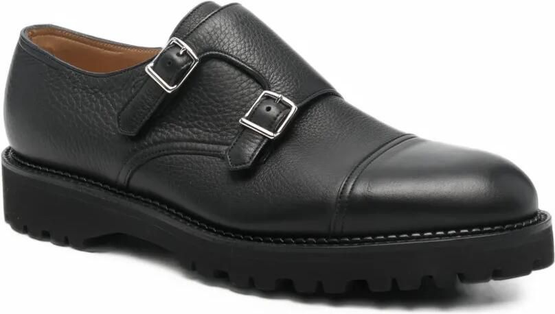 John Lobb William double monk-strap monk shoes Zwart - Foto 4