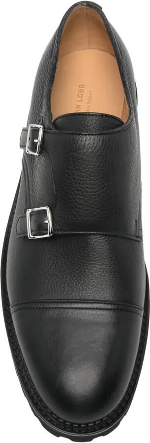 John Lobb William double monk-strap monk shoes Zwart - Foto 3