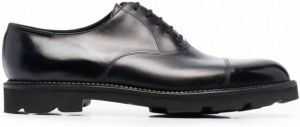 John Lobb Leren veterschoenen Zwart