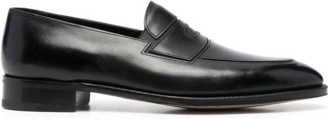 John Lobb Loafers met kwastje Zwart