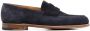 John Lobb Lopez suède loafers Blauw - Thumbnail 1