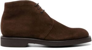 John Lobb Suède veterlaarzen Bruin