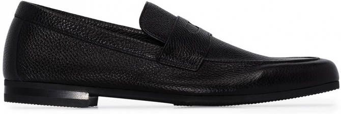 John Lobb Thorne leren loafers Zwart