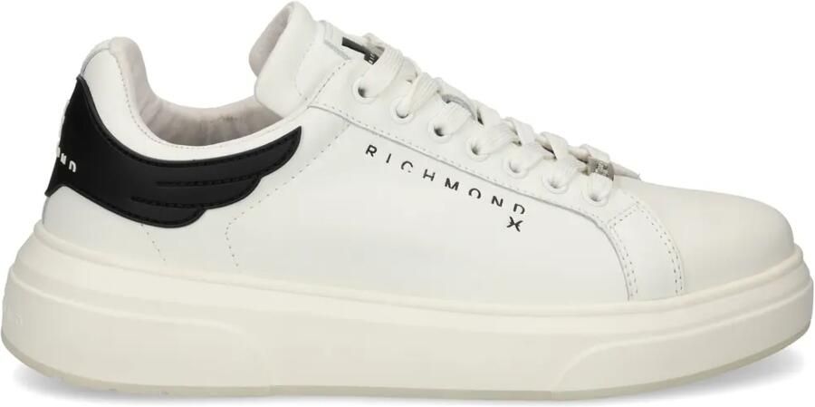 John Richmond Sneakers met logo Wit