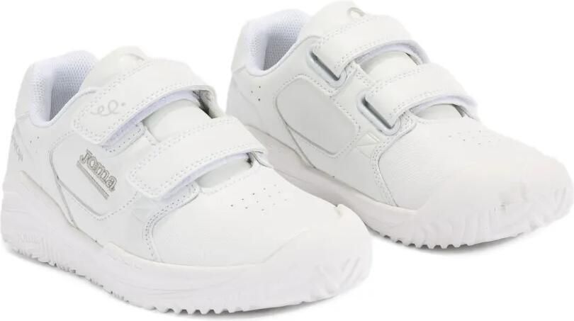 JOMA KIDS Ginkana JR 24 sneakers met dubbele bandjes Wit - Foto 4
