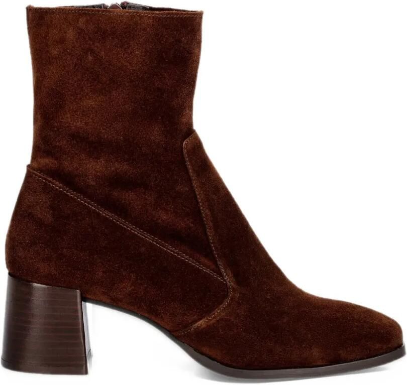 JONAK PARIS Argentat square-toe ankle boots Bruin