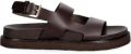 JONAK PARIS Lagune leren sandalen met gespsluiting Bruin - Bruin