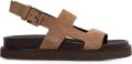 JONAK PARIS Lagune suède sandalen met gespsluiting Beige - Beige