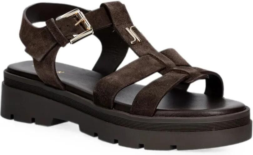 JONAK PARIS Liverpool sandalen met gespsluiting Bruin - Foto 3