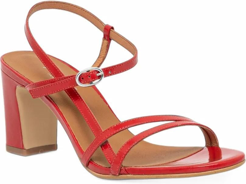 JONAK PARIS patent-finish sandals Rood - Foto 3